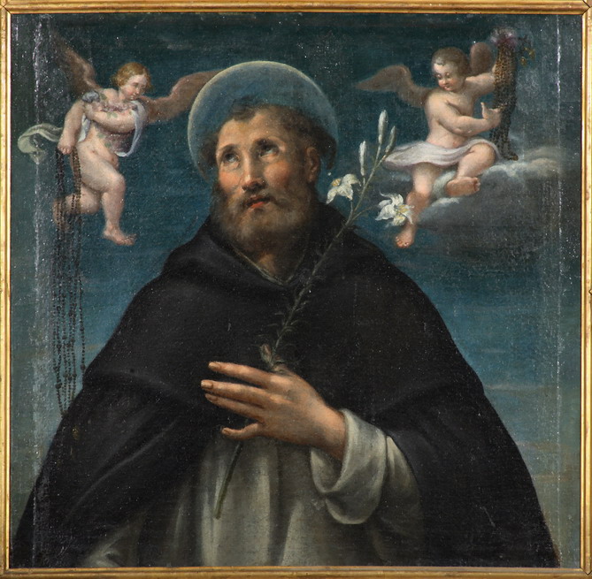 San Domenico (dipinto) di Faccini Pietro (inizio sec. XVII)