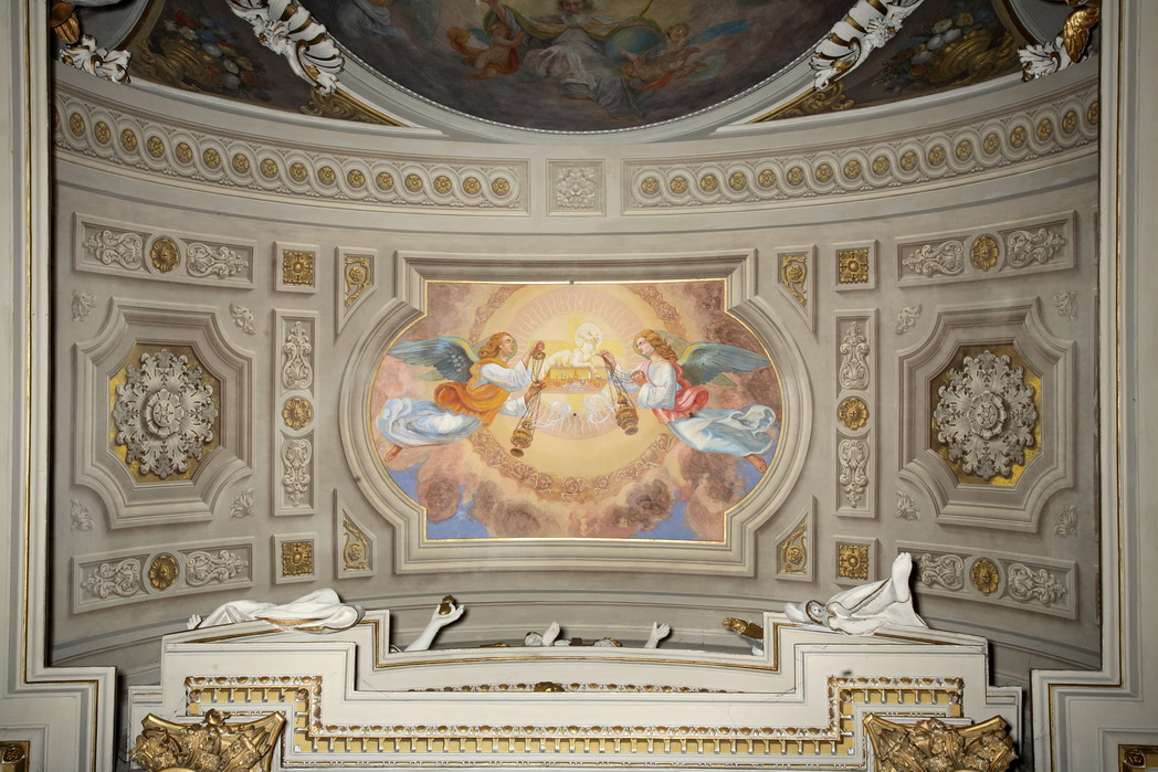 angeli (dipinto) di Besteghi Andrea, Samoggia Luigi (seconda metà sec. XIX)