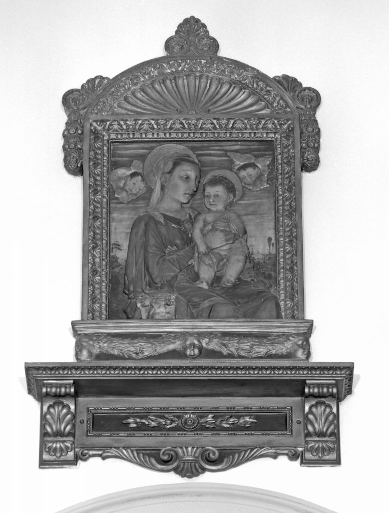 Madonna con Bambino (rilievo) - ambito Italia centro-settentrionale (prima metà sec. XVI)