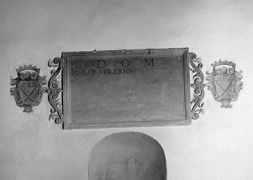 lapide tombale - bottega emiliano-romagnola (sec. XVI)