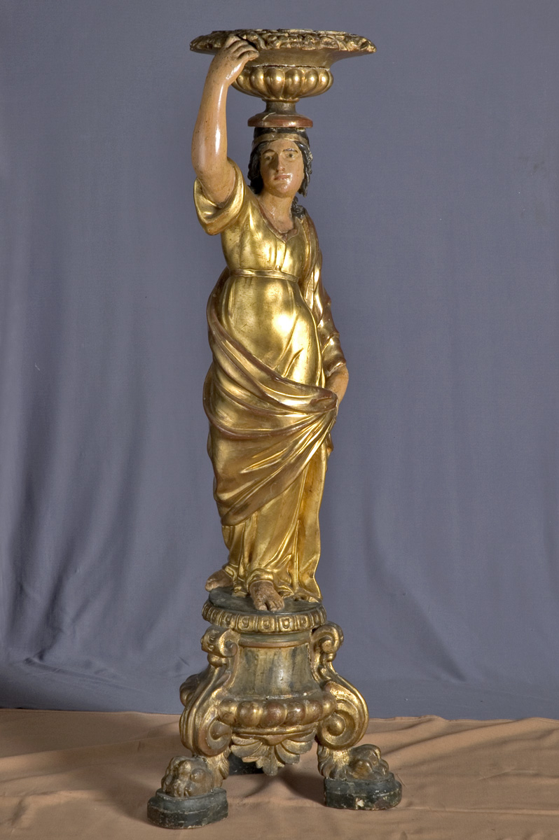 figura femminile (scultura) - ambito emiliano (prima metà sec. XVIII)