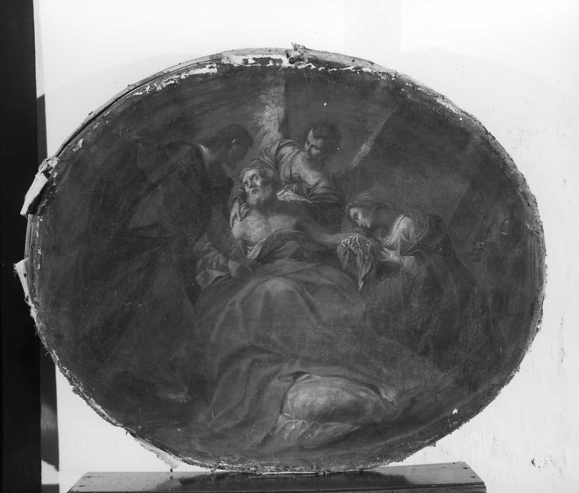 morte di San Giuseppe (dipinto) di Scarsella Ippolito detto Scarsellino (attribuito) (sec. XVIII)