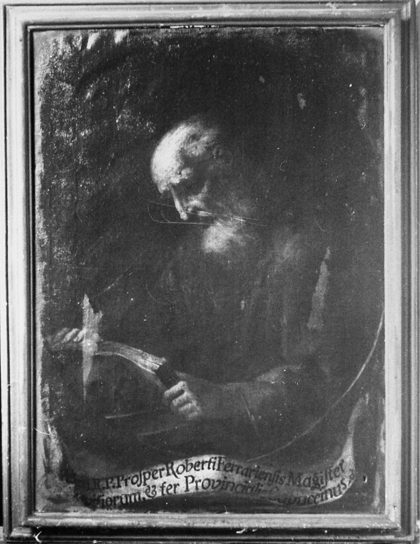 ritratto di Prosperi Roberti di Ferrara (dipinto) di Cozza Giovanni Battista (sec. XVIII)