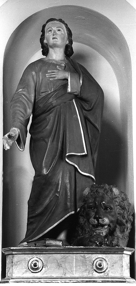San Marco Evangelista (statua) - bottega bolognese (prima metà sec. XIX)