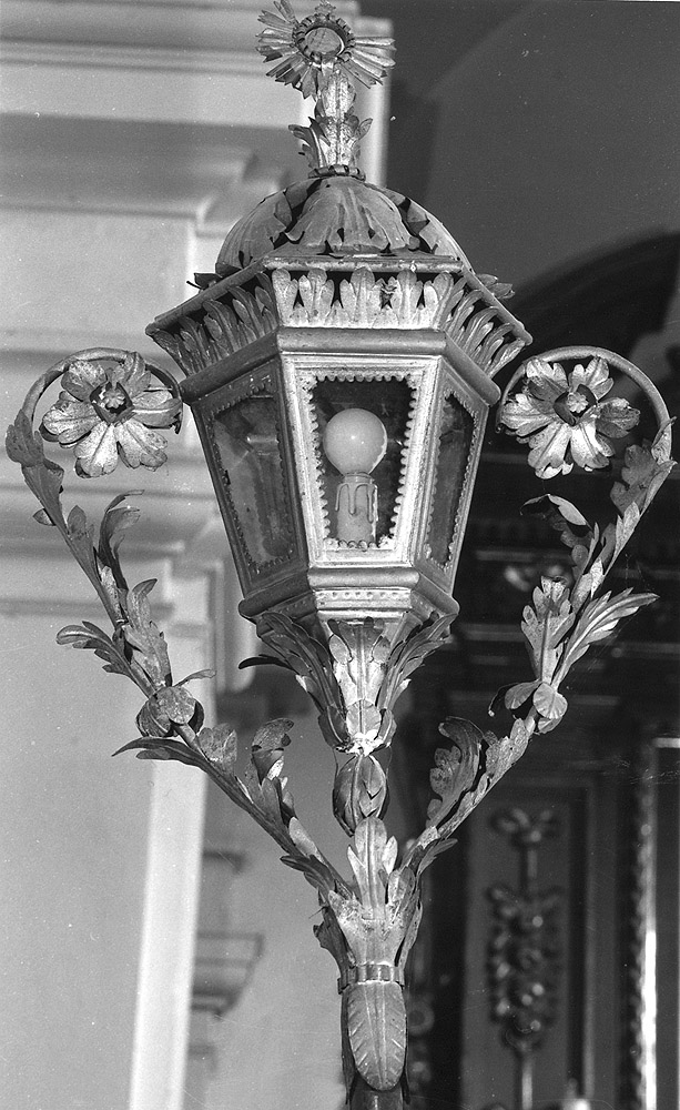 lanterna processionale, serie - bottega bolognese (seconda metà sec. XIX)