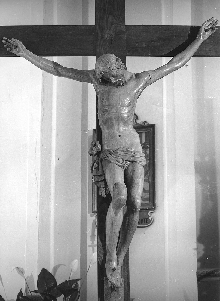 Cristo crocifisso (statua) - bottega bolognese (prima metà sec. XX)