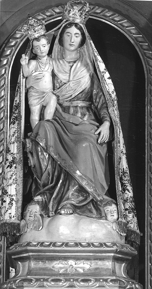 Madonna con Bambino (statua) - bottega bolognese (seconda metà sec. XIX)
