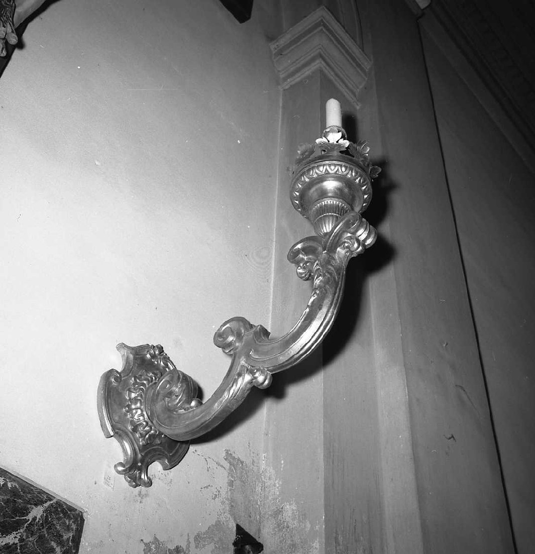 candeliere da parete - manifattura emiliana (fine sec. XVIII)