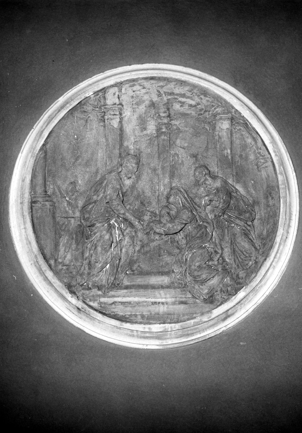 Presentazione di Gesù al tempio (rilievo) di De Maria Giacomo (attribuito) (fine sec. XVIII)
