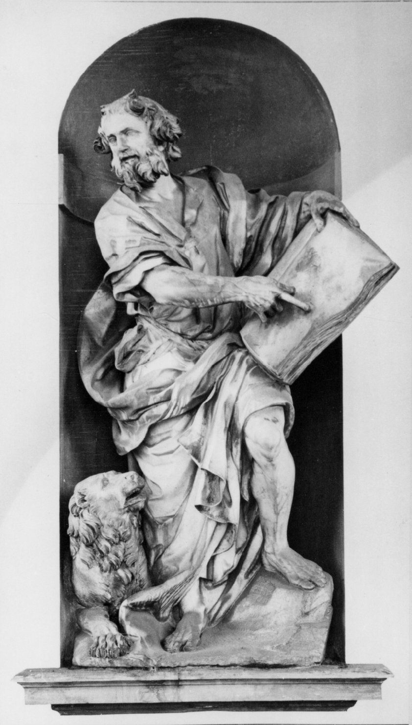 San Marco (statua) di Cametti Bernardino (sec. XVIII)