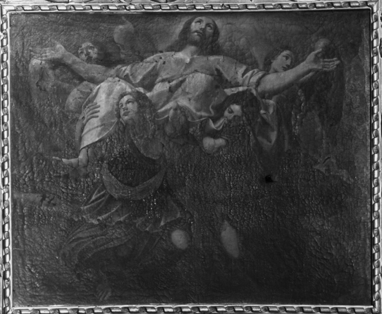 Cristo in gloria (dipinto, elemento d'insieme) di Bertusio Giovanni Battista detto Todeschino (sec. XVII)