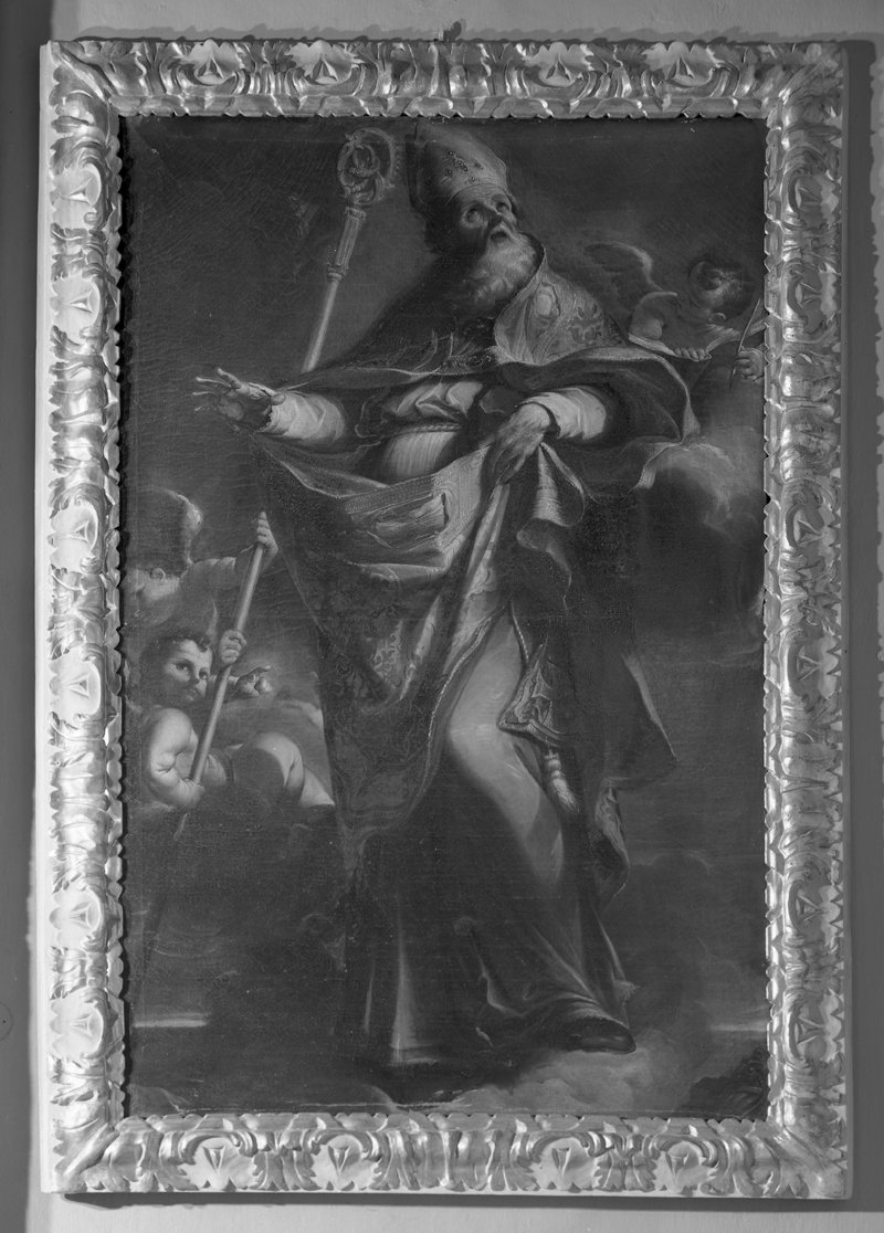 Sant'Agostino (dipinto) di Bolognini Giacomo (attribuito) (inizio sec. XVIII)