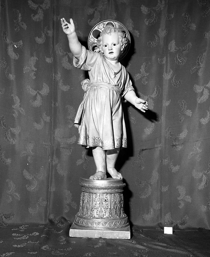 Gesù Bambino (statuetta devozionale) - bottega Graziani (sec. XIX)
