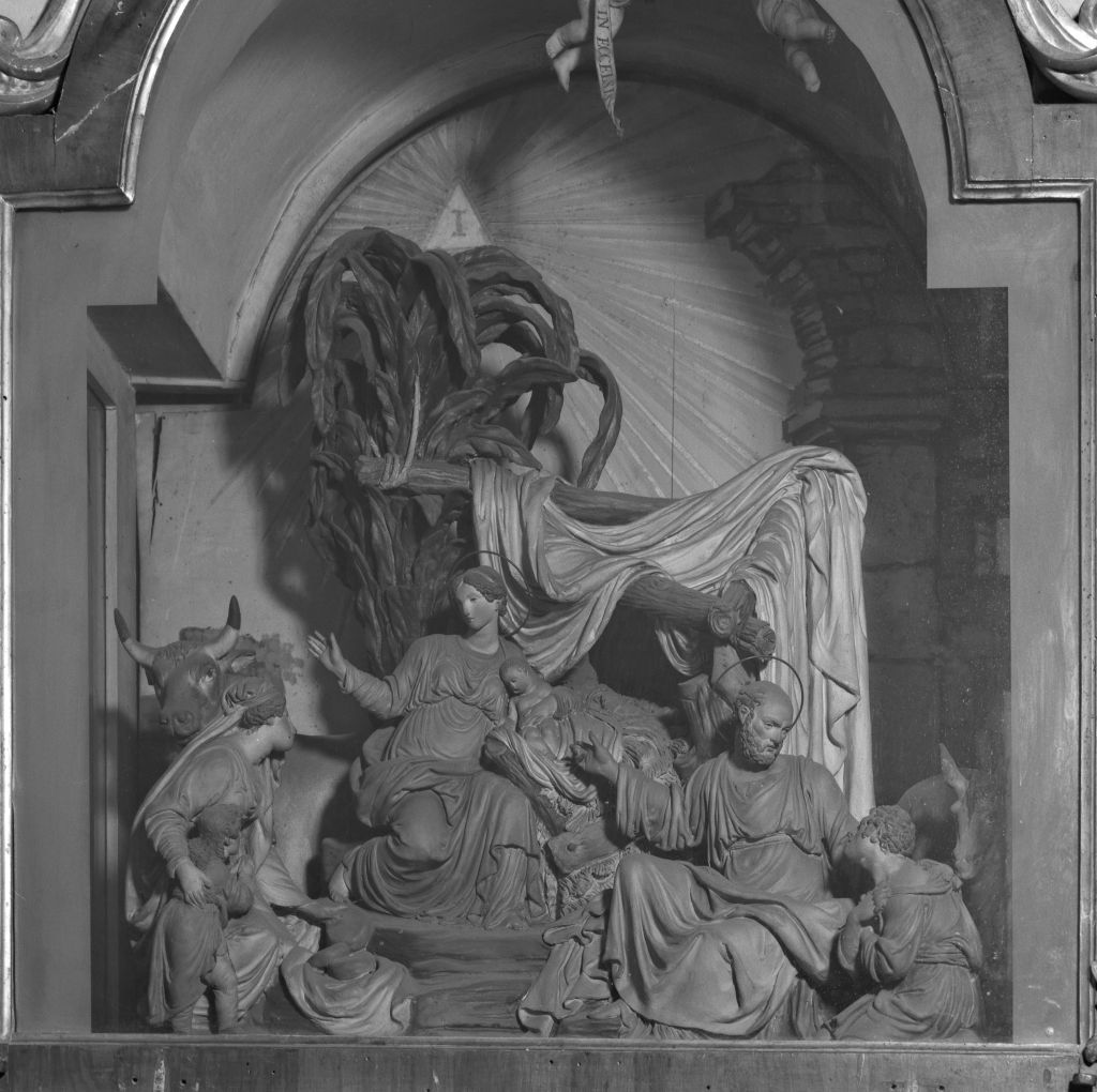 presepio (gruppo scultoreo) di De Maria Giacomo (fine/inizio secc. XVIII/ XIX)