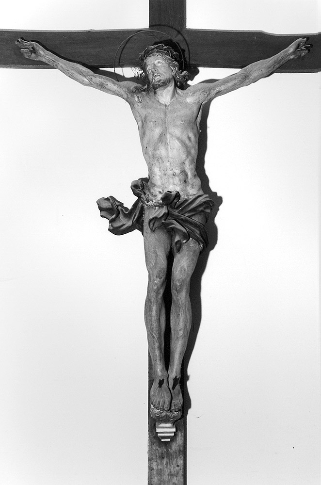 Cristo crocifisso (scultura) - ambito emiliano (prima metà sec. XVIII)