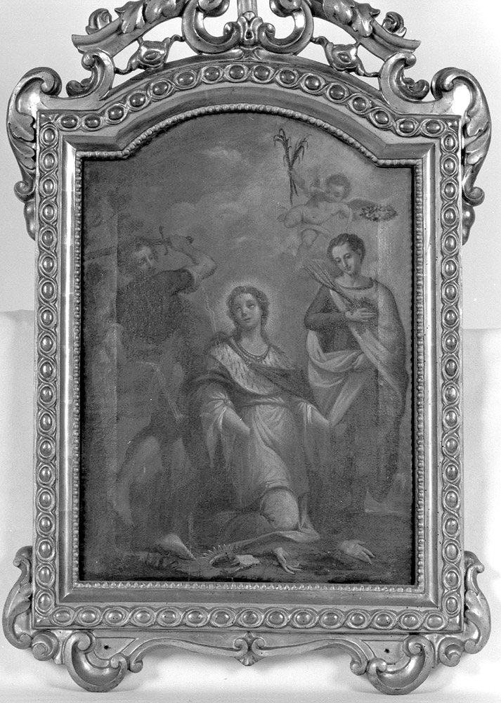 Martirio di Sant'Eurosia (dipinto) - ambito emiliano (sec. XVII)