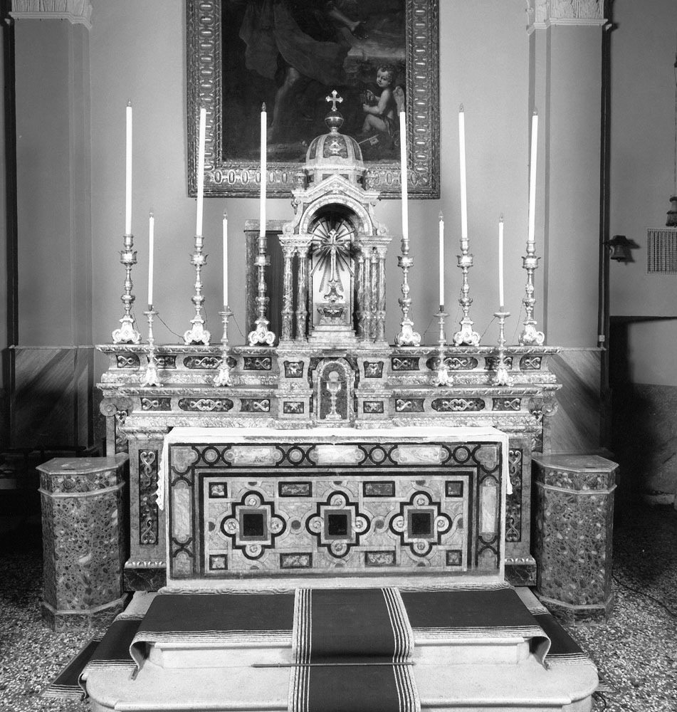 altare maggiore - produzione emiliana (sec. XVII)
