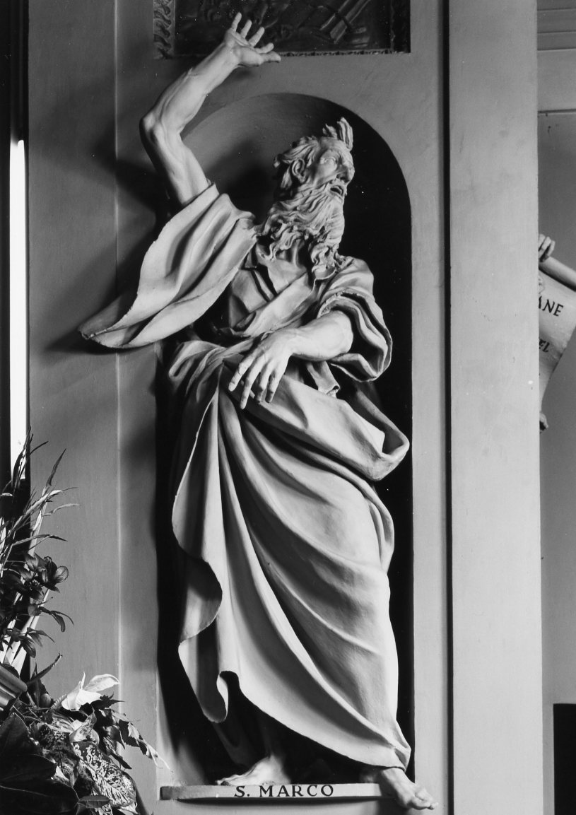 San Marco evangelista (statua) di Prinetti Carlo (sec. XVIII)