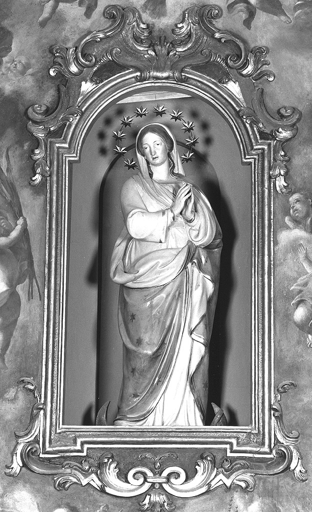 Immacolata Concezione (statua) di Testoni Vincenzo (sec. XIX)
