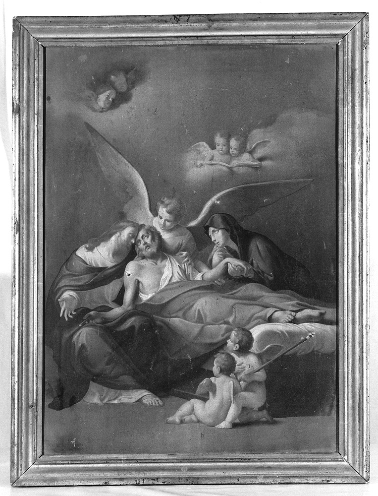 morte di San Giuseppe (dipinto) - ambito emiliano (sec. XVIII)