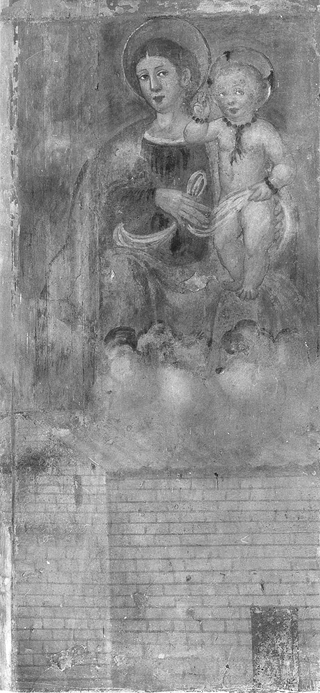 trasporto della Santa Casa a Loreto (dipinto) - ambito emiliano (prima metà sec. XVI)