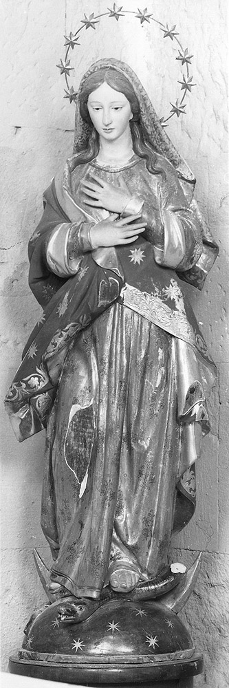 Madonna Immacolata (statua) - bottega emiliana (sec. XVIII)