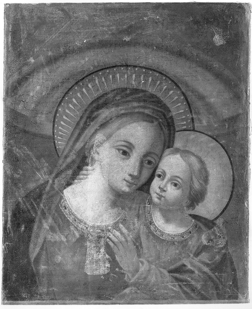 Madonna con Bambino (dipinto) - ambito emiliano (sec. XIX)