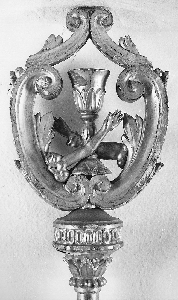 emblema di confraternita, serie - bottega emiliana (seconda metà sec. XIX)