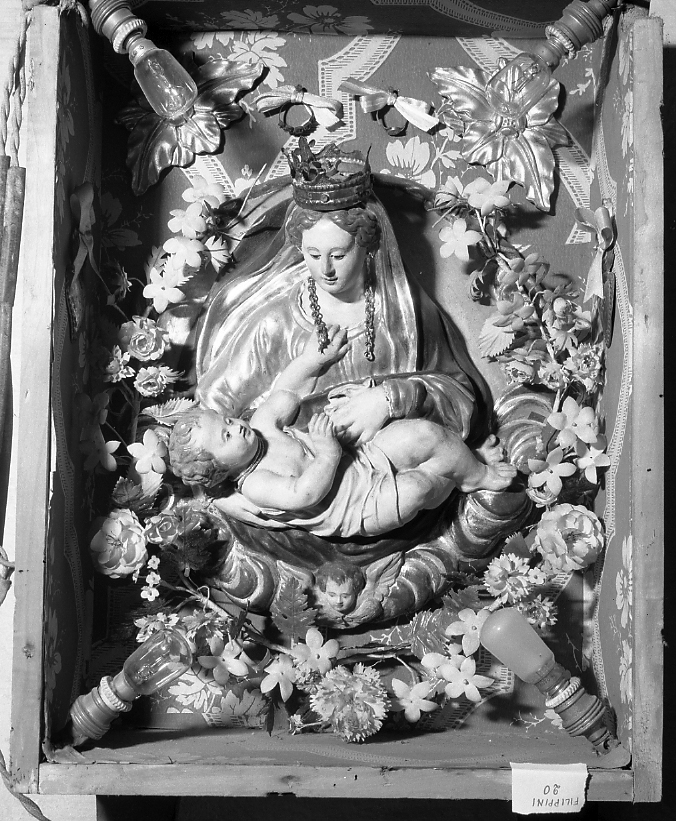 Madonna con Bambino (rilievo) - bottega emiliano-romagnola (sec. XVIII)