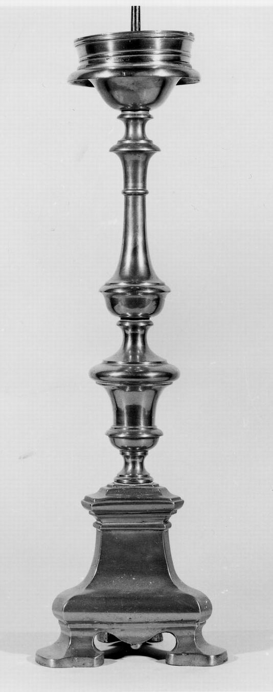 candeliere, serie - manifattura emiliana (sec. XVIII)