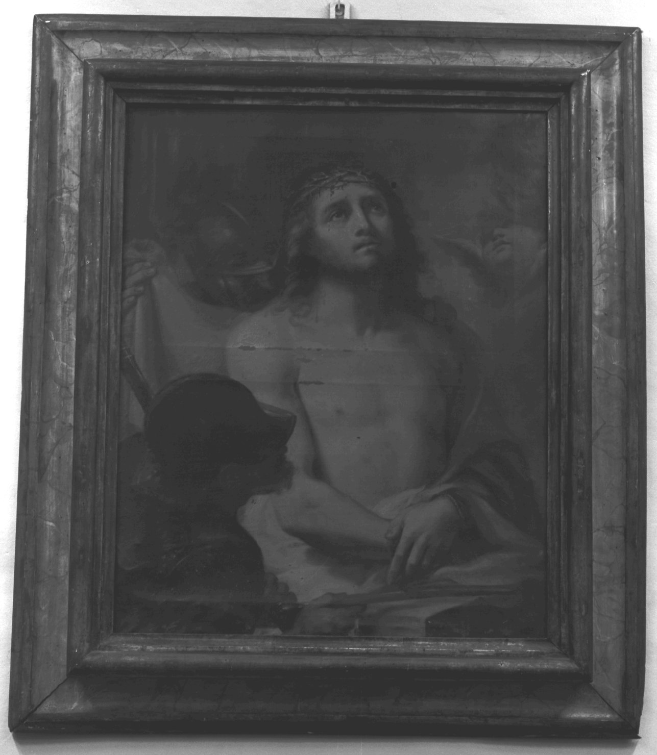 Ecce homo (dipinto, opera isolata) - ambito bolognese (inizio sec. XVII)