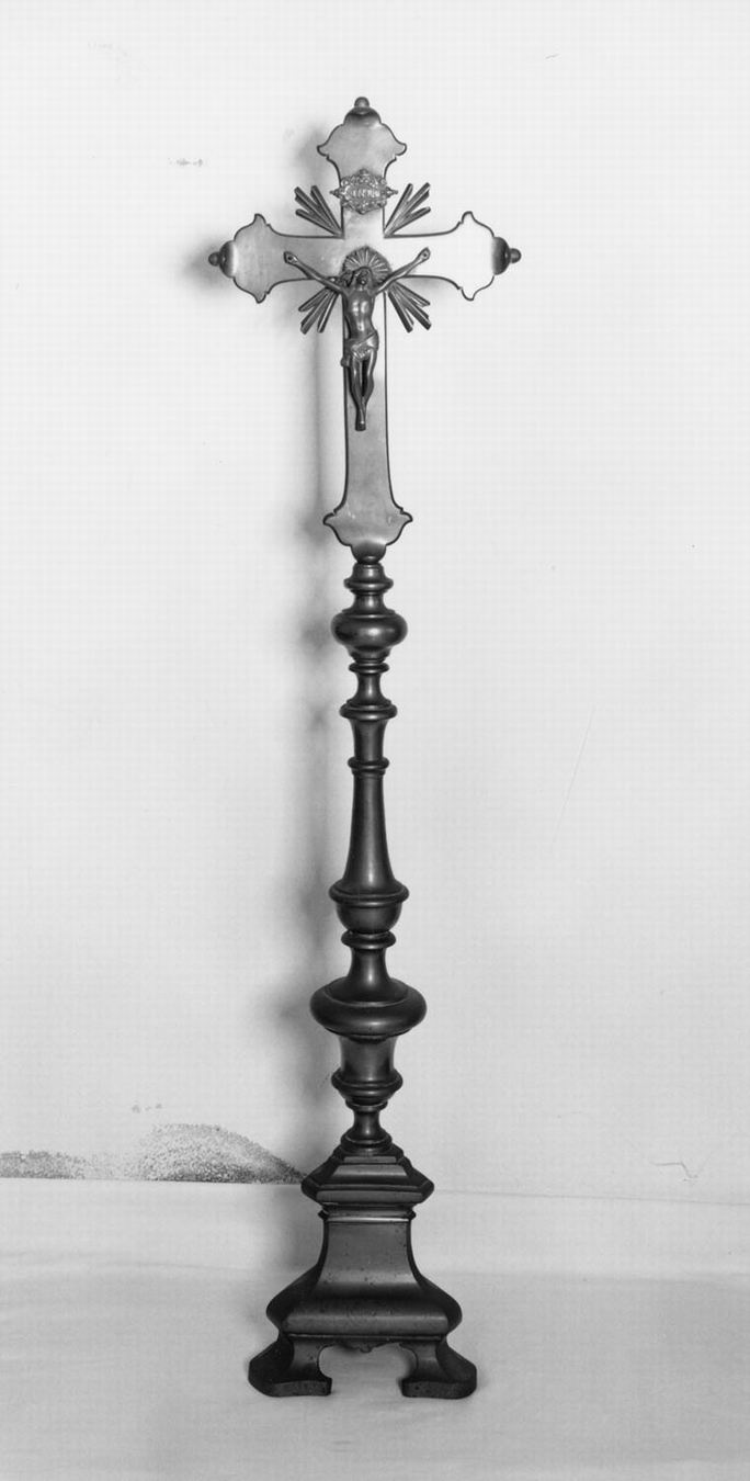 croce d'altare - manifattura emiliana (sec. XIX)
