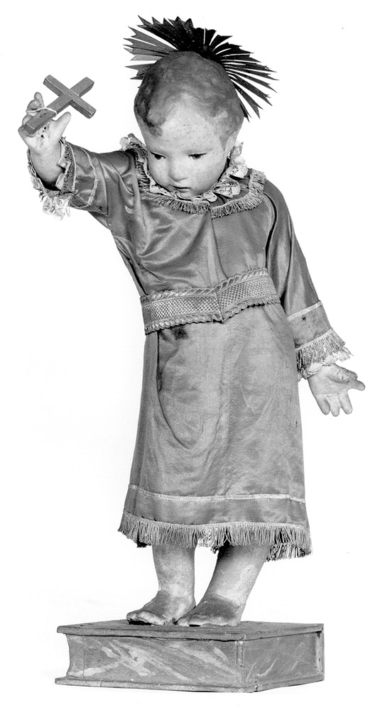 Gesù Bambino (statuetta devozionale) - manifattura emiliana (seconda metà sec. XIX)
