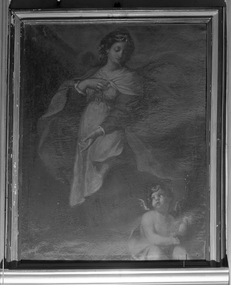 Santa Lucia (dipinto) di Gottarelli Angelo (seconda metà sec. XVIII)