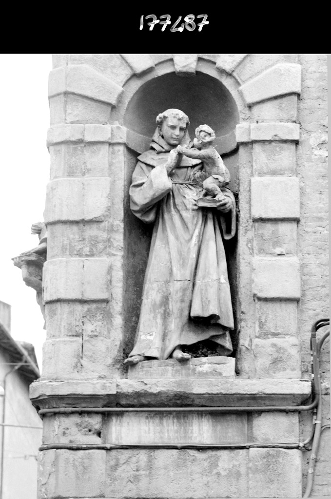 Sant'Antonio da Padova (statua) - ambito bolognese (sec. XVI)