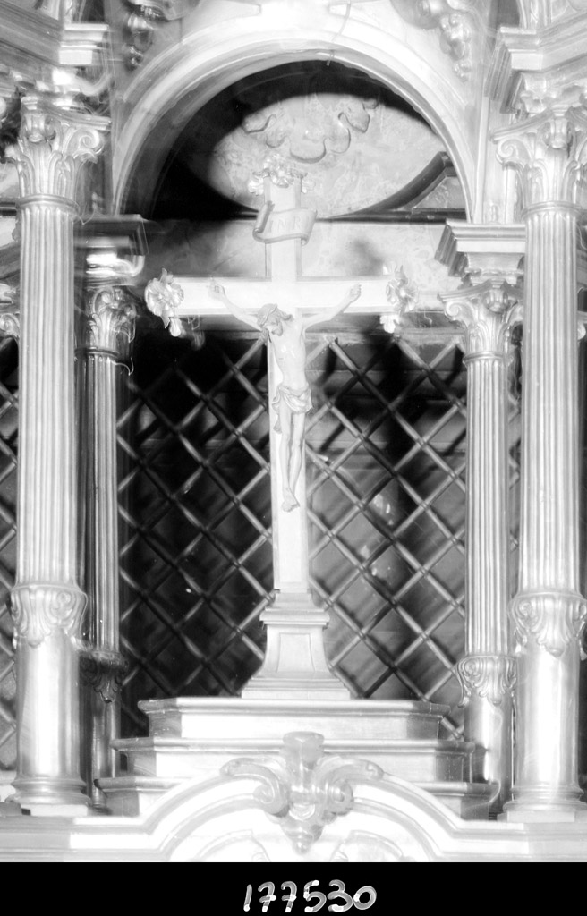 croce d'altare - manifattura bolognese (seconda metà sec. XVIII)