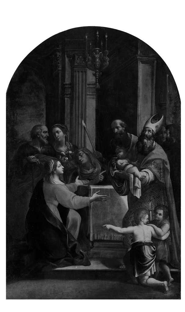 Presentazione di Gesù al tempio (dipinto) - ambito bolognese (ultimo quarto sec. XVI)