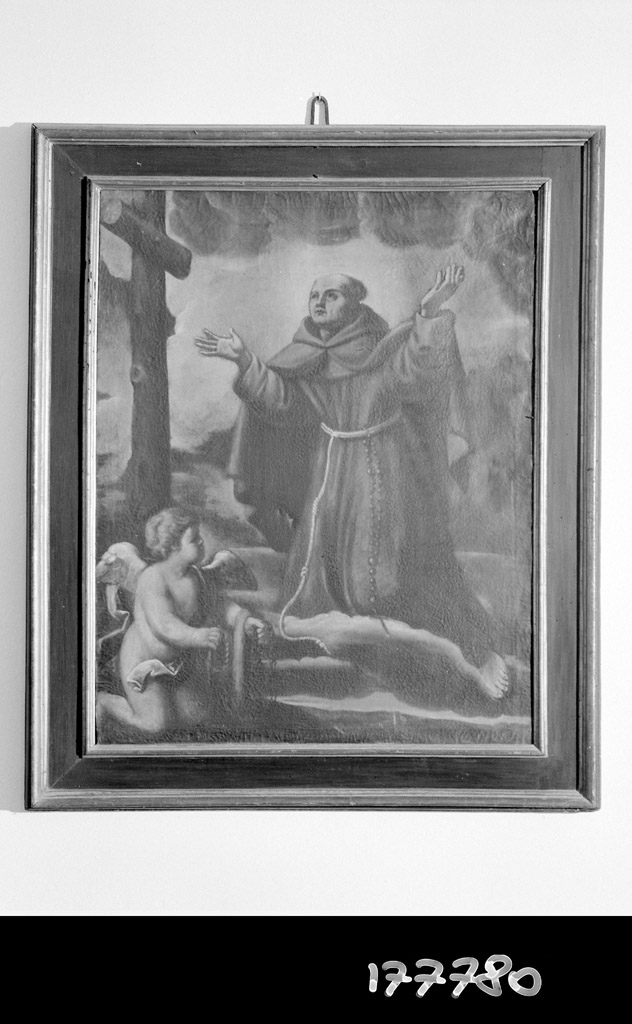 San Pietro d'Alcantara (dipinto) - ambito bolognese (secc. XVIII/ XIX)