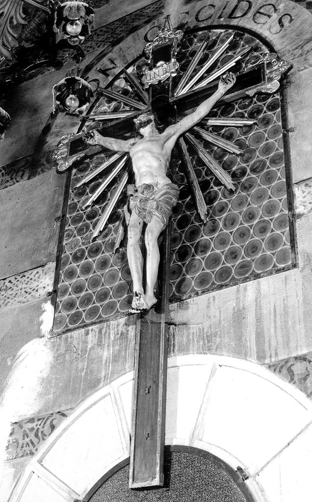 Cristo crocifisso (scultura) - manifattura emiliana (sec. XVIII)