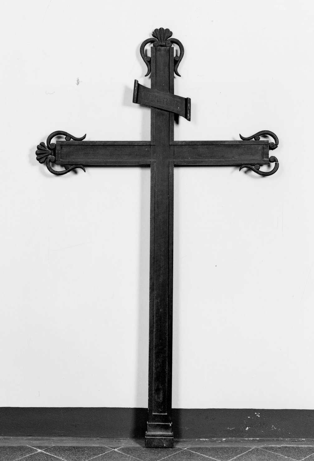 croce processionale - produzione emiliana (prima metà sec. XIX)