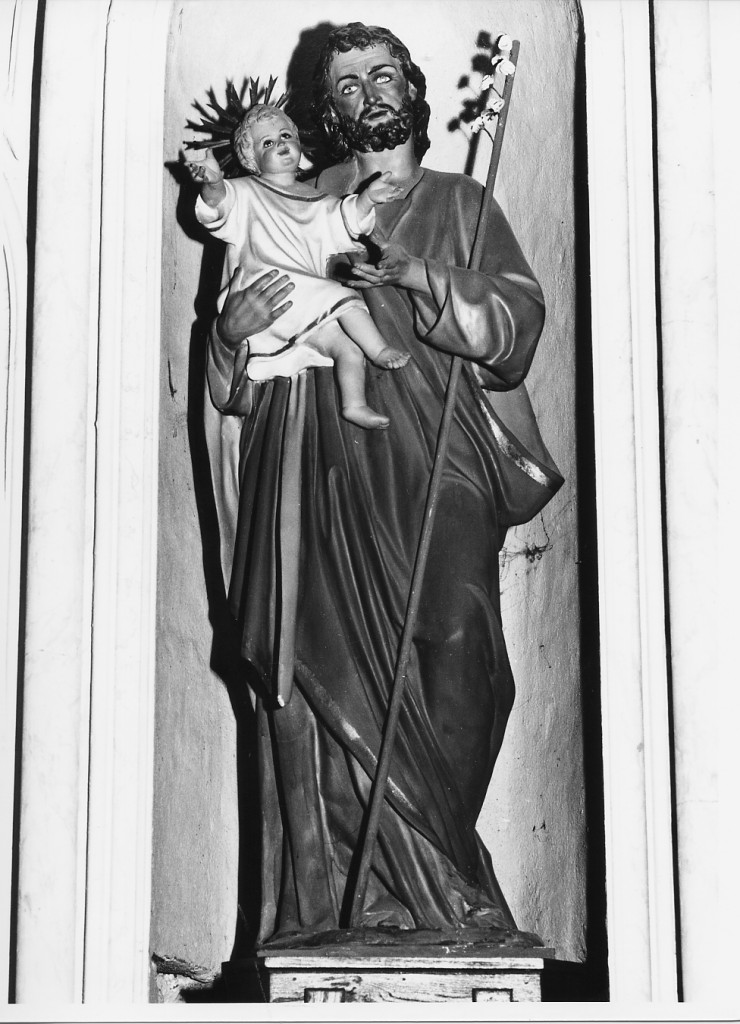 San Giuseppe (statua) - ambito emiliano (primo quarto sec. XX)