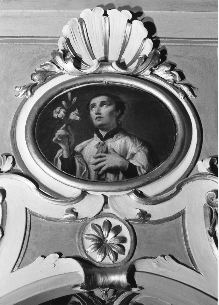 San Luigi Gonzaga (dipinto) di Calvi Jacopo Alessandro detto Sordino (seconda metà sec. XVIII)