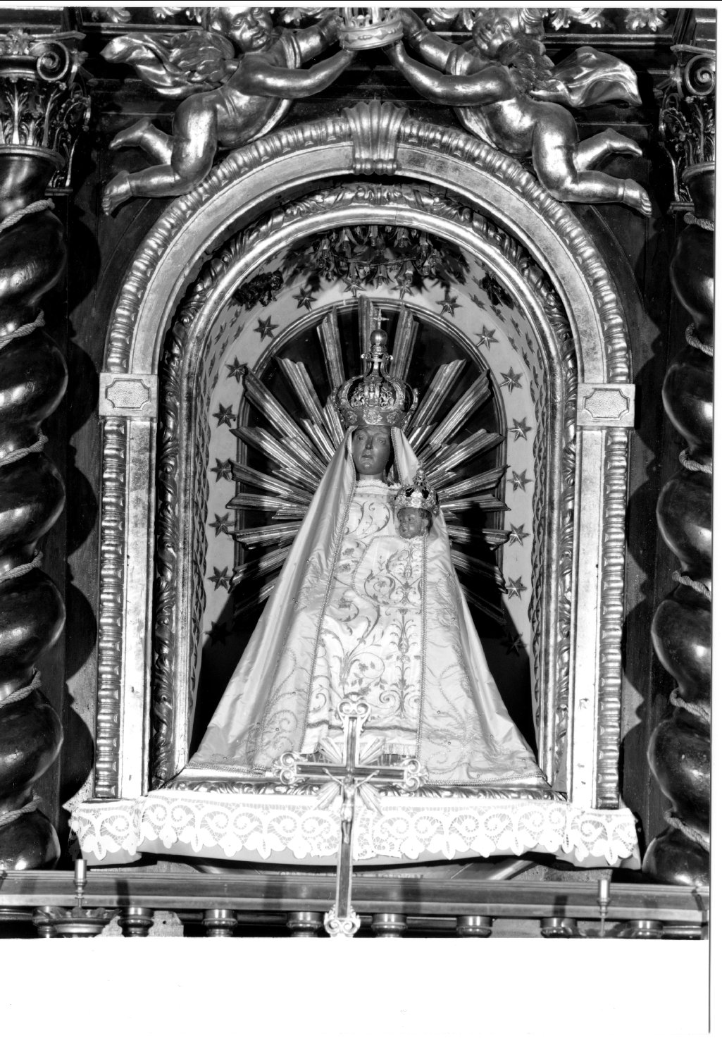 Madonna dell'Aula Regia, Madonna con Bambino (scultura) - ambito ferrarese (sec. XV)