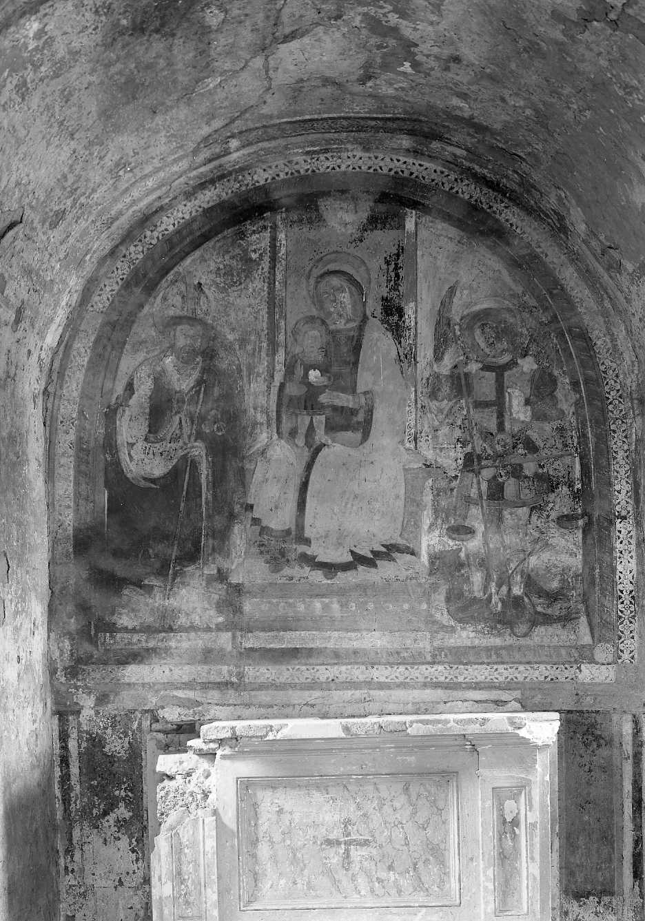 Madonna in trono e Santi (dipinto) - ambito emiliano (fine sec. XV)