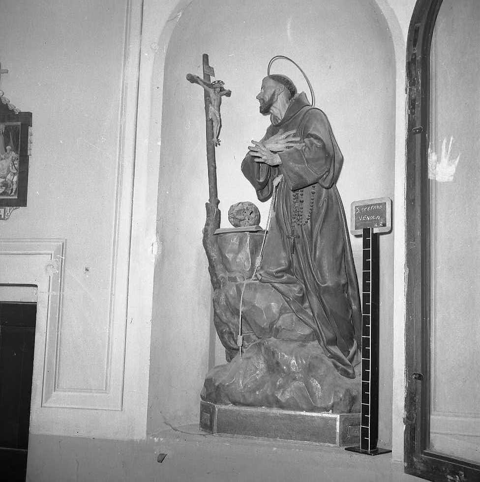 San Francesco d'Assisi (statua) - bottega emiliana (sec. XVIII)
