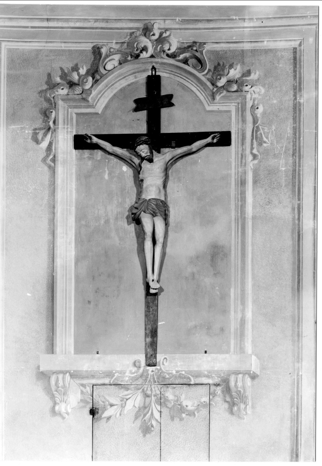 Cristo crocifisso (scultura) - manifattura ferrarese (sec. XVIII)