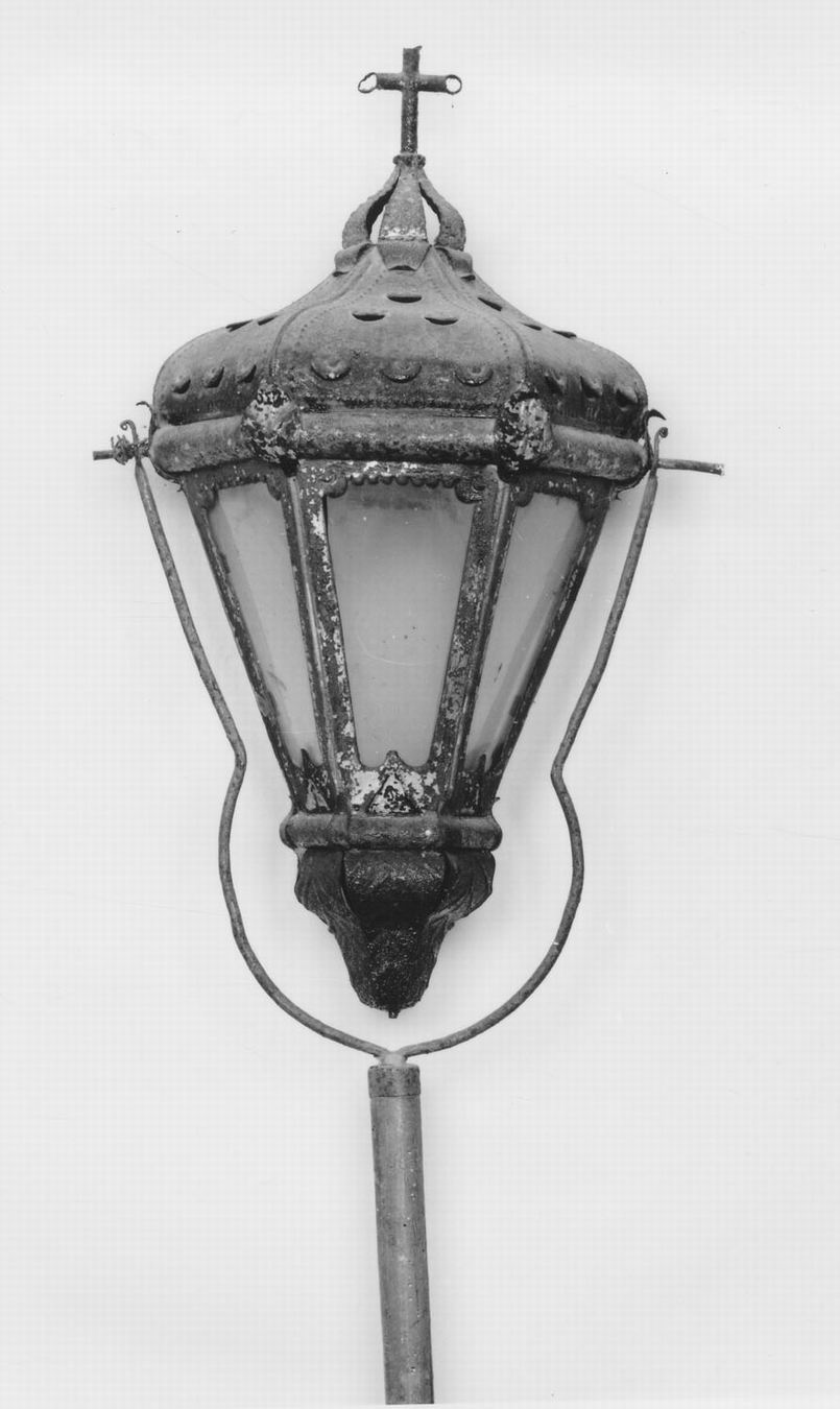lanterna processionale - manifattura emiliana (sec. XVIII)