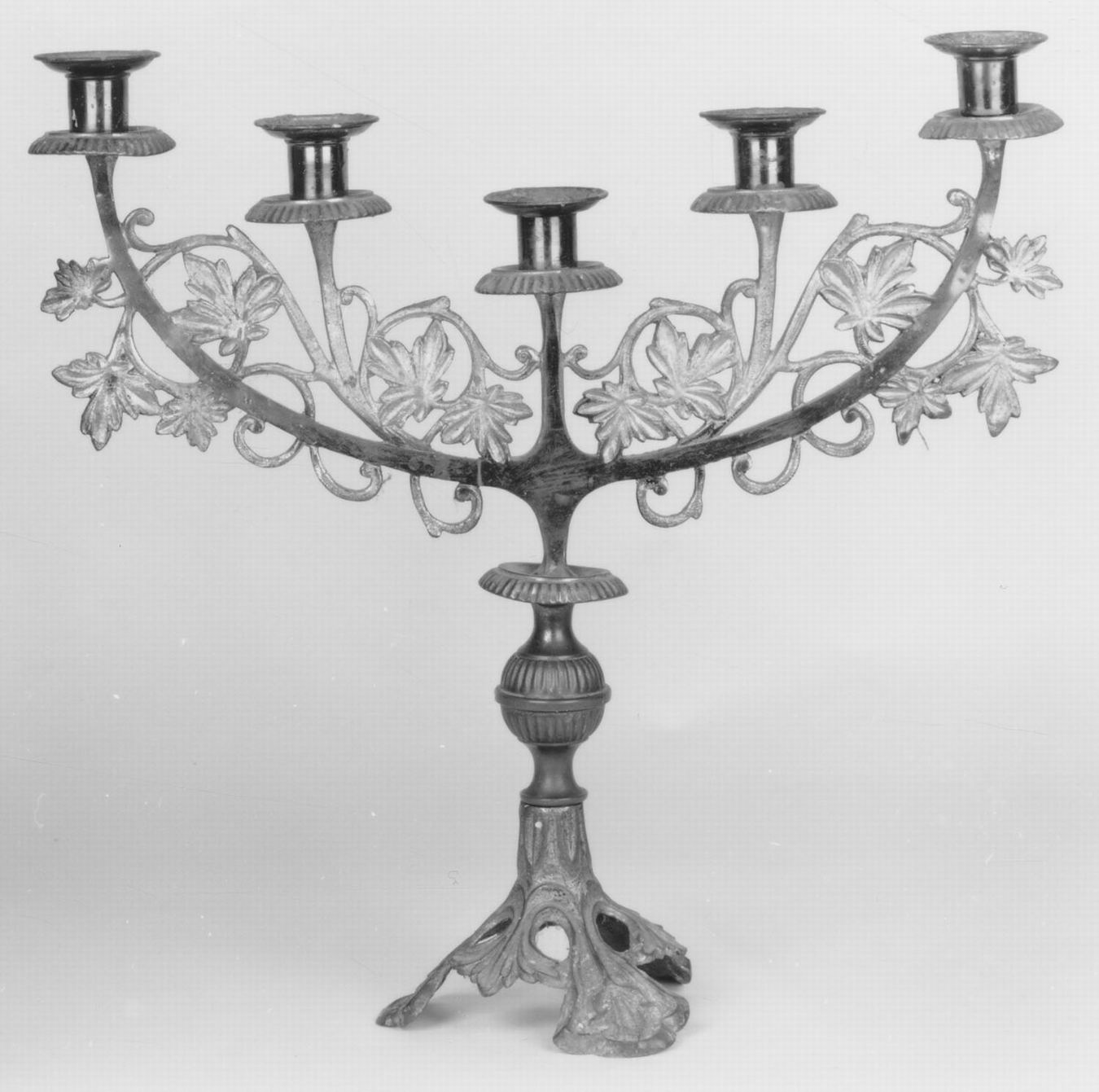 candeliere da chiesa - manifattura emiliana (sec. XVIII)