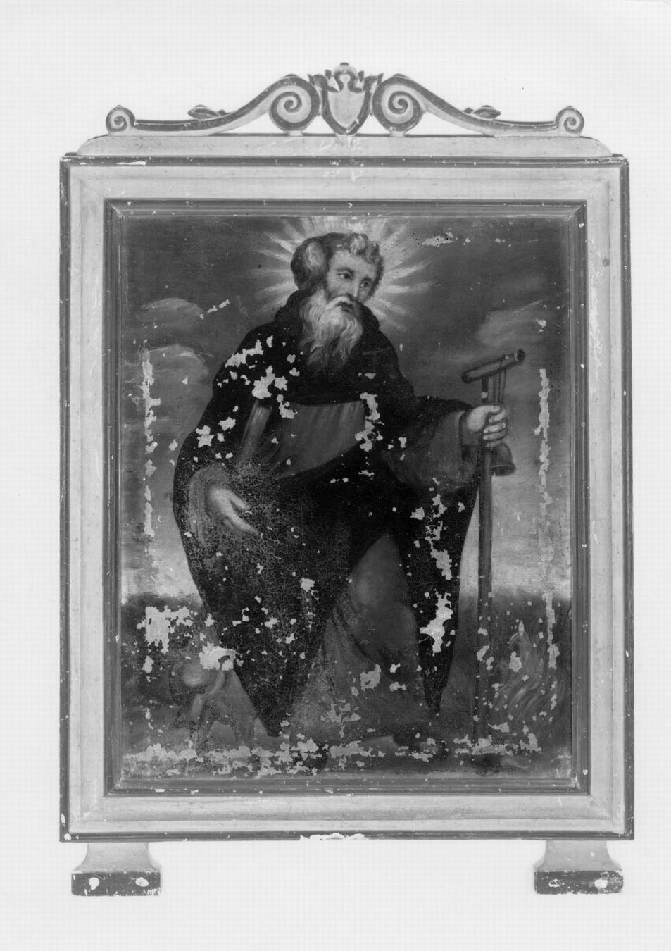 Sant'Antonio Abate (dipinto) - manifattura emiliana (sec. XIX)