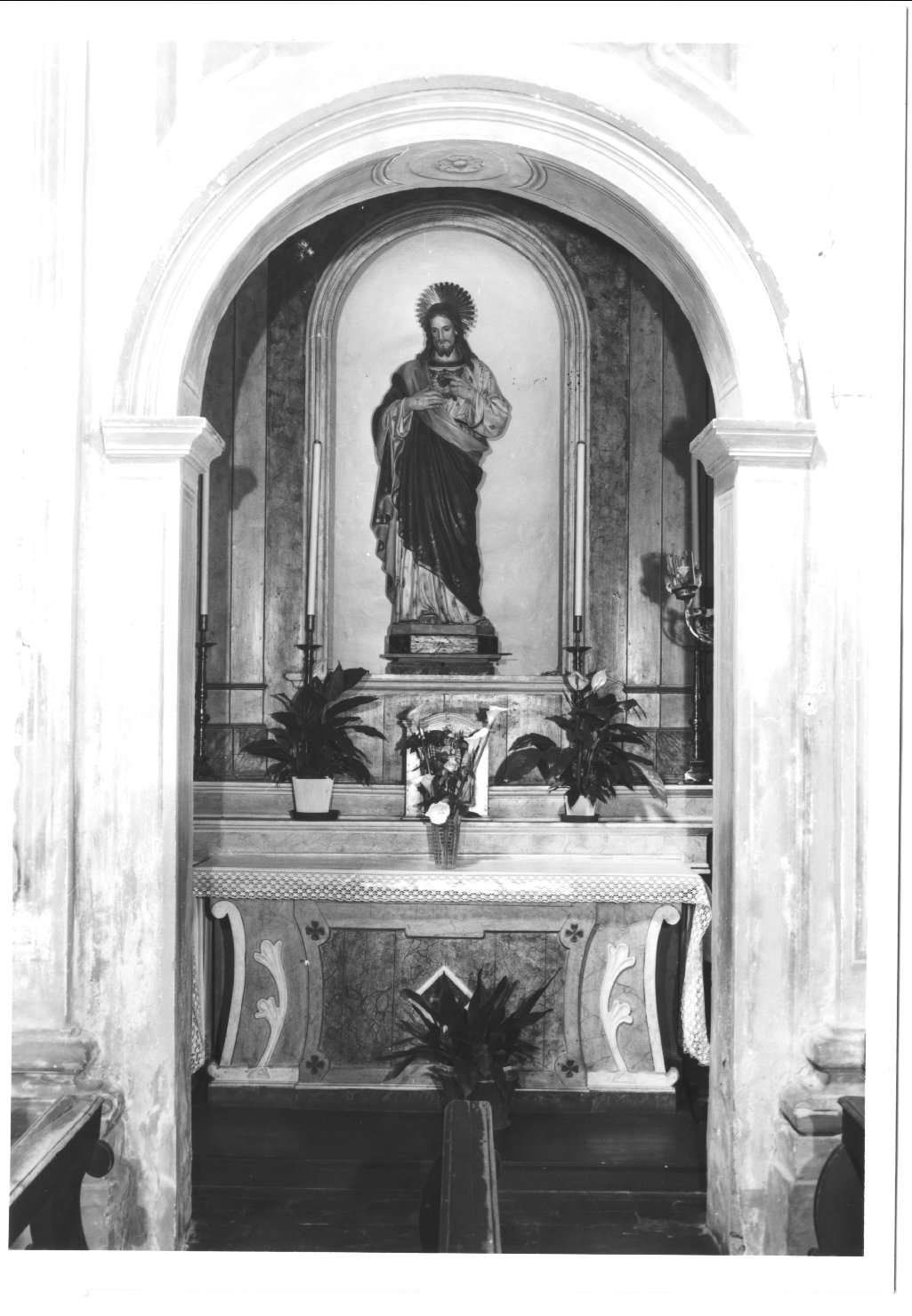 altare - manifattura emiliana (ultimo quarto sec. XIX)